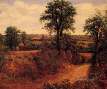 風景 Painting - フェン ブリッジ レーン トーマス ゲインズボロの風景